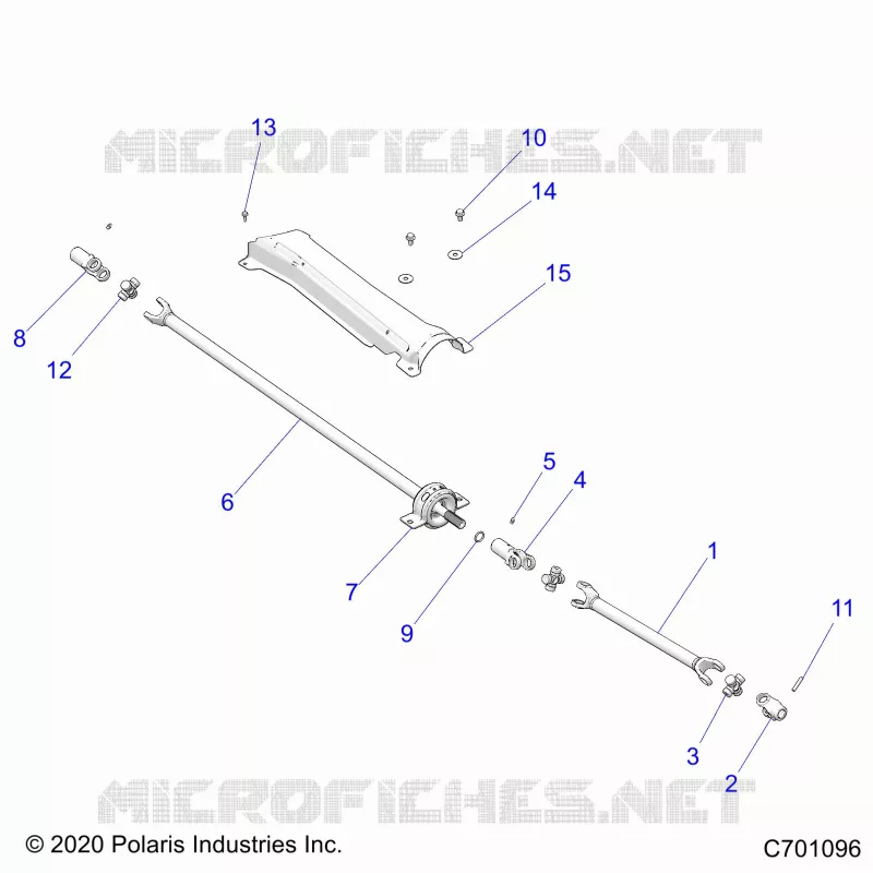 TREN, PROP SHAFTS