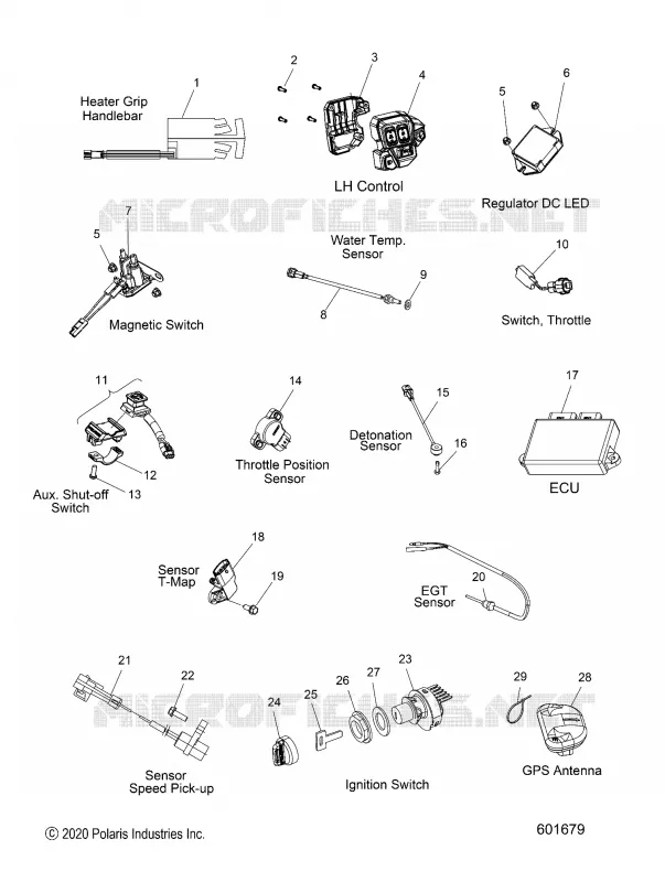 ELECTRICA, SWITCHES, SENSORS AND COMPONENTS