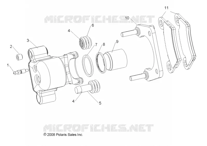 FRENO TRASERO CALIPER