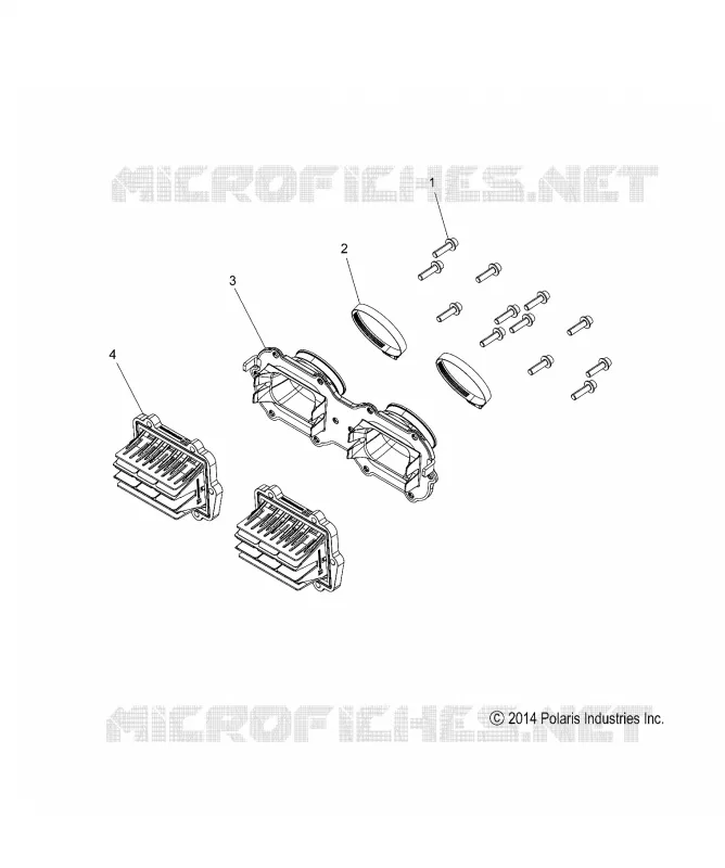 ENGINE, REED VALVE AND ACELERADOR BODY ADAPTOR
