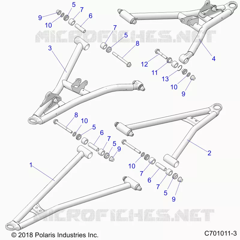 SUSPENSIÃ“N DELANTERA CONTROL ARMS