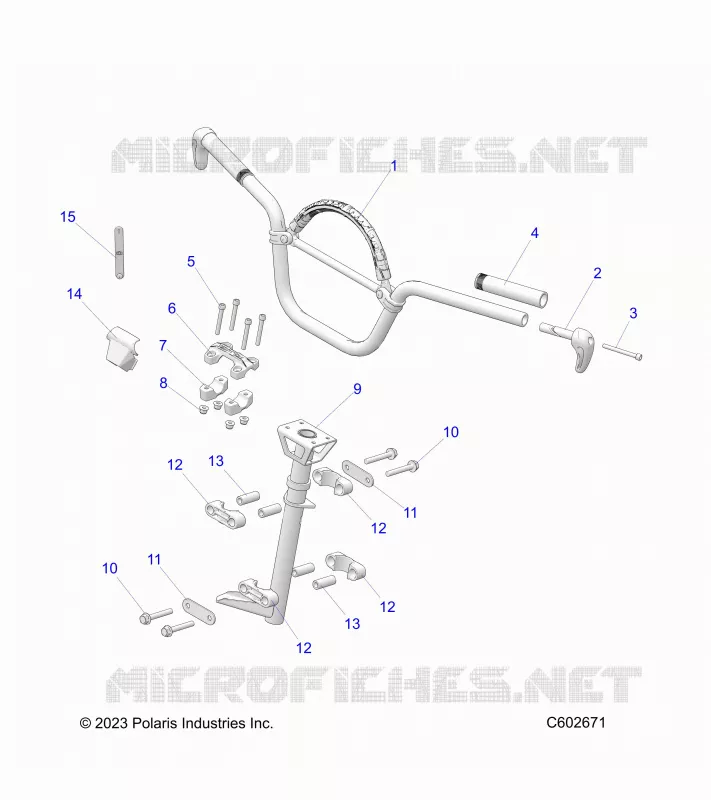 STEERING, SOPORTE DE MANILLAR