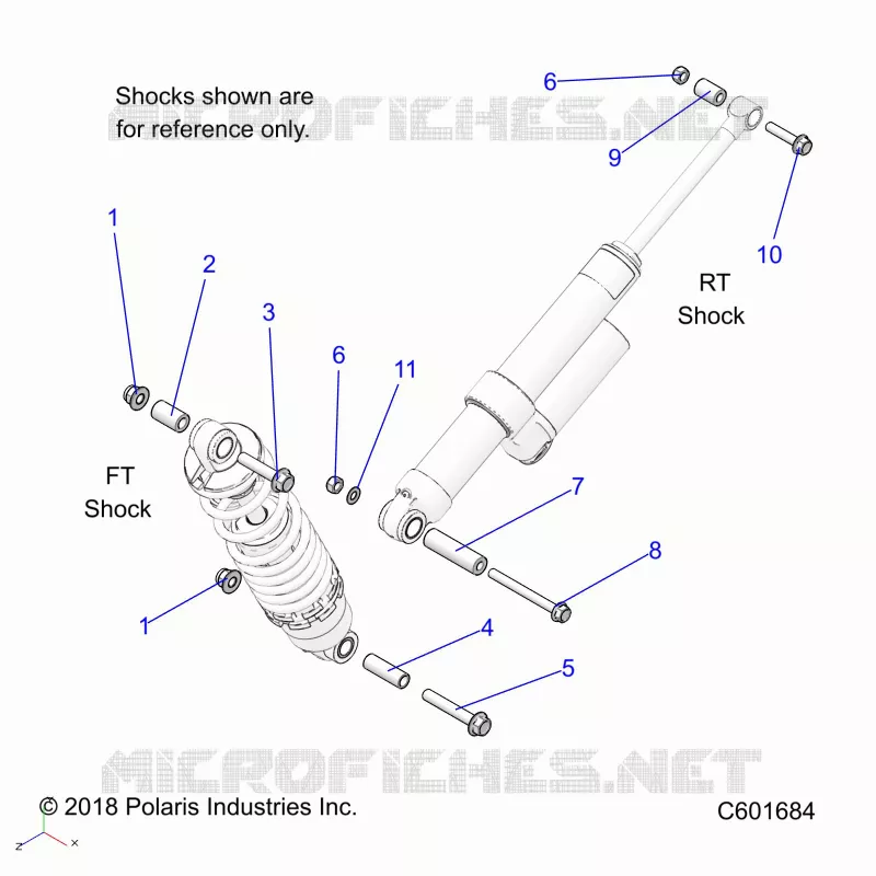SUSPENSION, MONTAJE DE DESCARGA, REAR SUSP.