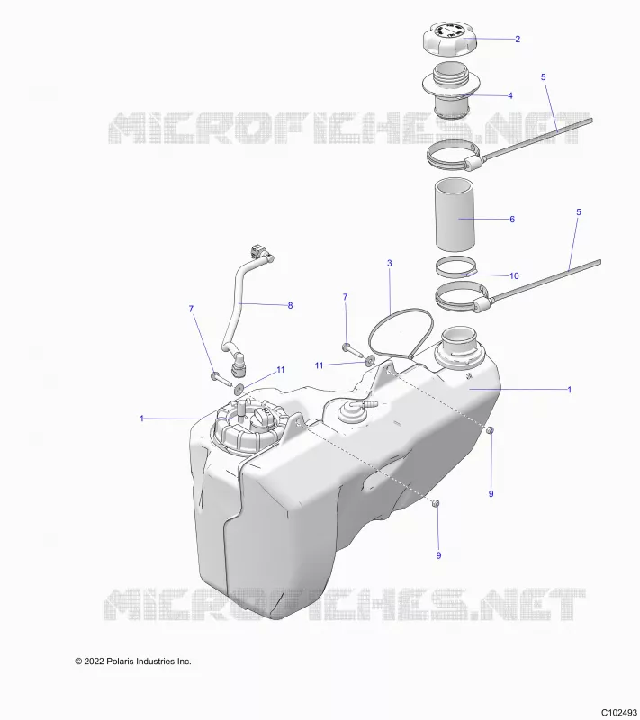 SISTEMA DE COMBUSTIBLE, FUEL TANK
