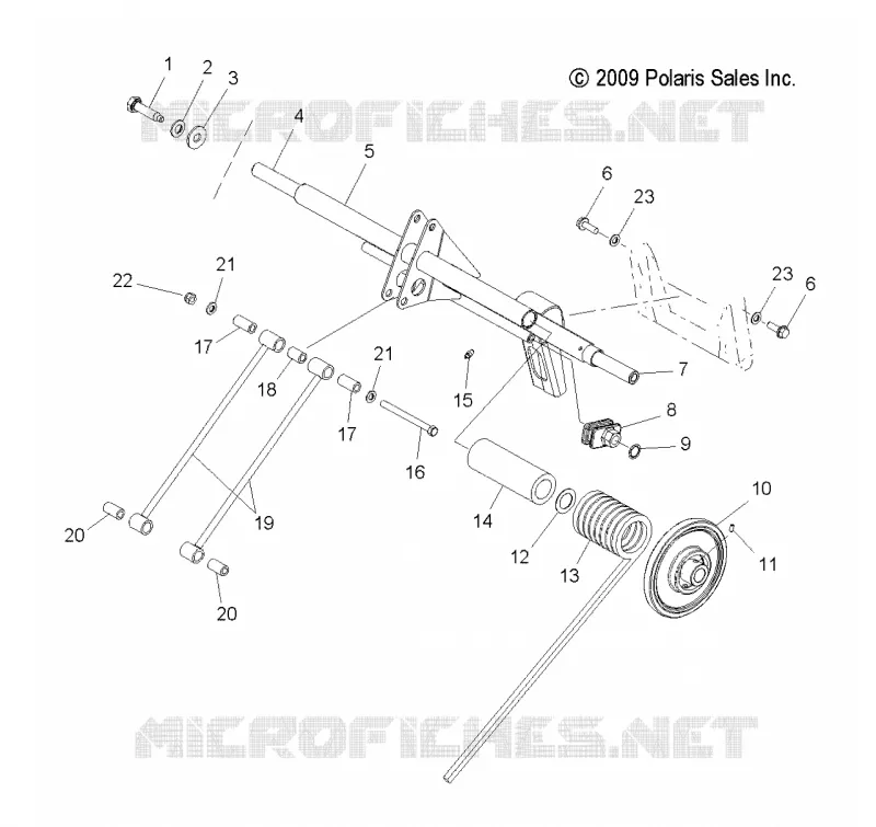 SUSPENSION, TRASERO ARM PAR