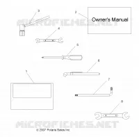 KIT DE HERRAMIENTA and EL MANUAL DEL PROPIETARIO