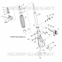 SUSPENSION, PUNTAL DELANTERO