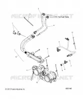 FUEL SYSTEM, RAIL, LINES AND CUERPO DE MARIPOSA