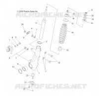 SUSPENSION, PUNTAL DELANTERO