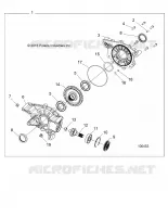 DRIVE TRAIN, CAJA DE CAMBIOS TRASERA INTERNALS