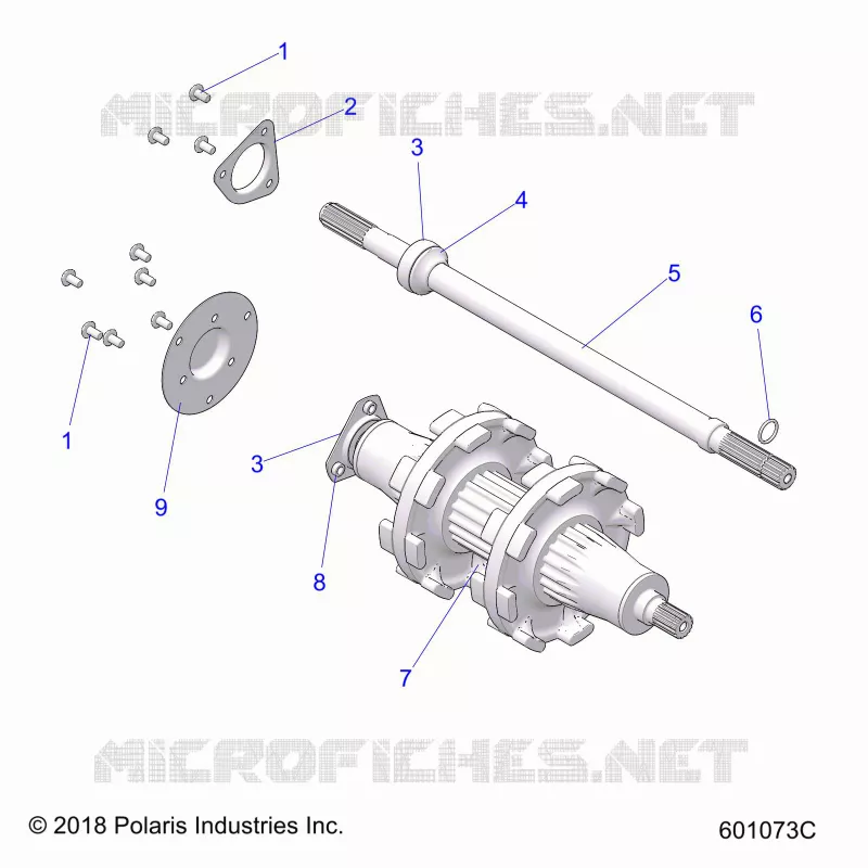 DRIVE TRAIN, JACKSHAFT AND EJE DE TRANSMISIÃ“N