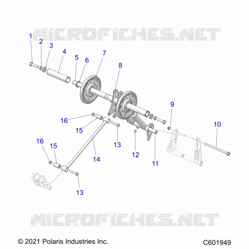 SUSPENSION, TRASERO ARM PAR