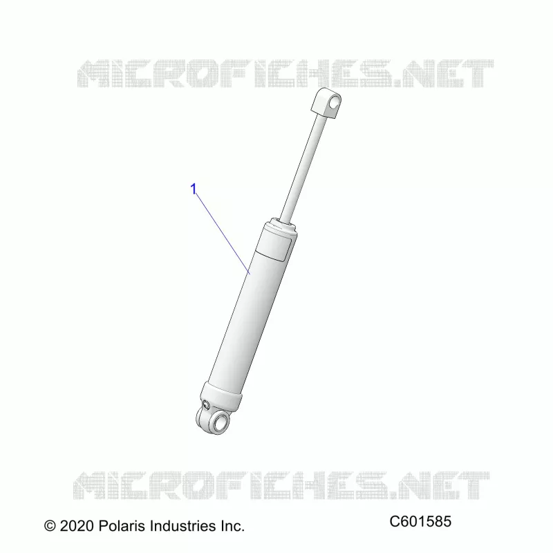 SUSPENSION, SHOCK TRASERO TRACK (7045512)