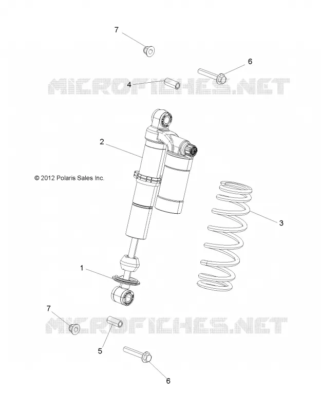 SUSPENSION, CHOQUE FRONTAL, MOUNTING