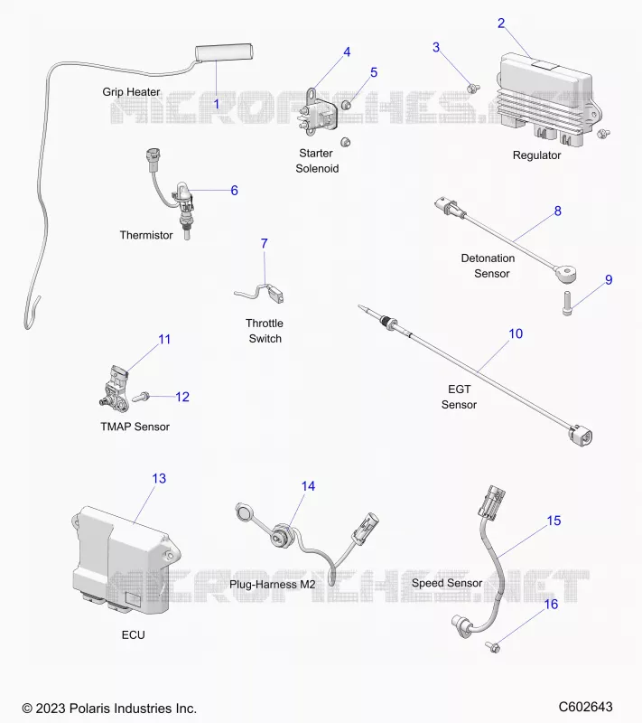 ELECTRICA, COMPONENTS