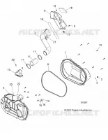 TREN, CLUTCH COVER AND DUCTING