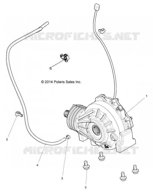 DRIVE TRAIN, FRONT MONTAJE DE ENGRANAJES