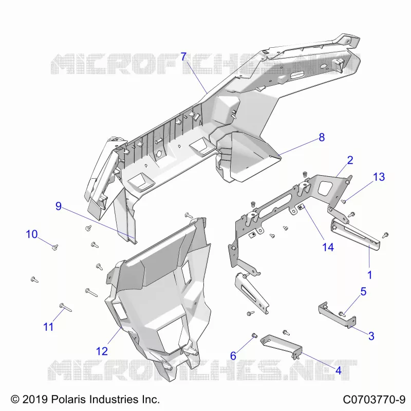 CARROCERÍA POSTERIOR BUMPER