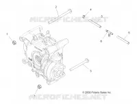 TREN, GEARCASE MOUNTING, REAR