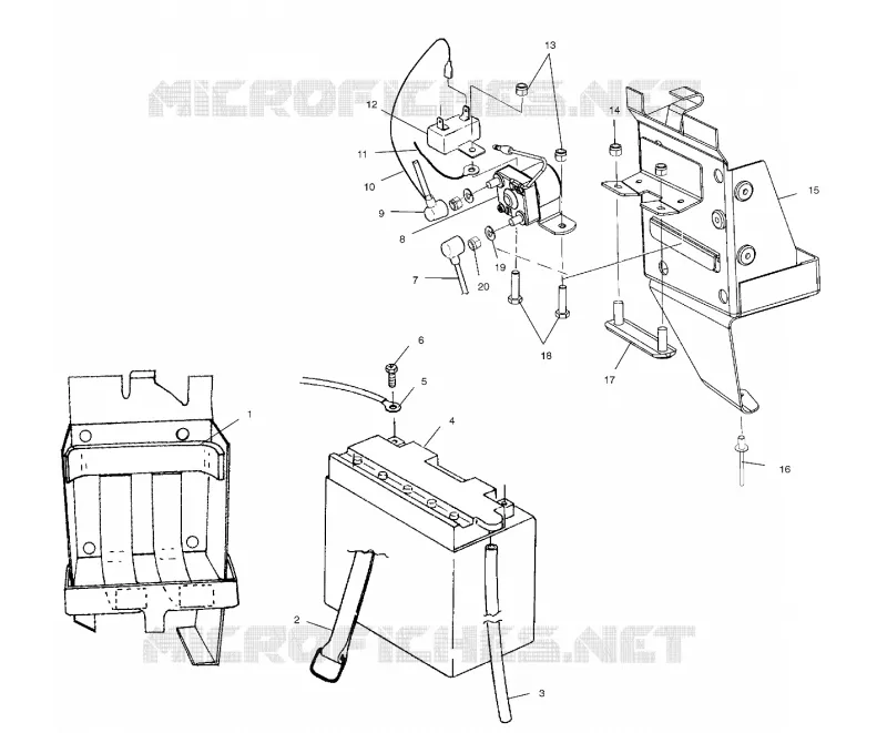 CAJA DE BATERIA