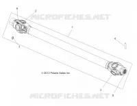 DRIVE TRAIN, DEL EJE DE PROPULSIÃN, FRONT