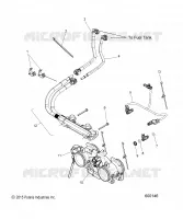 FUEL SYSTEM, RAIL, LINES AND ACELERADOR BODY