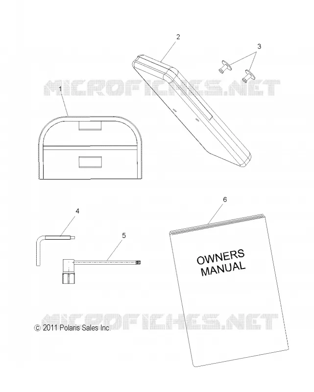 KIT DE HERRAMIENTA and EL MANUAL DEL PROPIETARIO