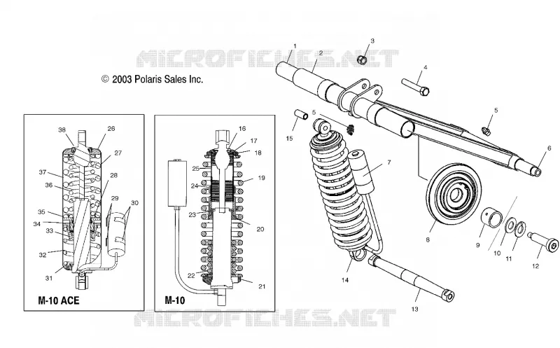 TRASERO ARM PAR