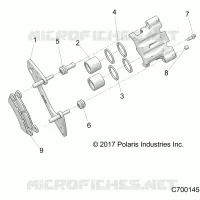 BRAKES, PINZA TRASERA