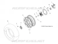 RUEDAS, FRONT AND HUB