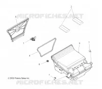 CAJA DE ALMACENAJE, REAR