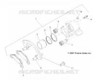 BRAKES, PINZA TRASERA