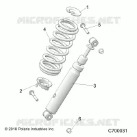 SUSPENSIÃ“N DELANTERA SHOCK MOUNTING