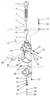 CARBURADOR LITE 0973433 AND LITE DELUXE 0973431 (4938273827C006)