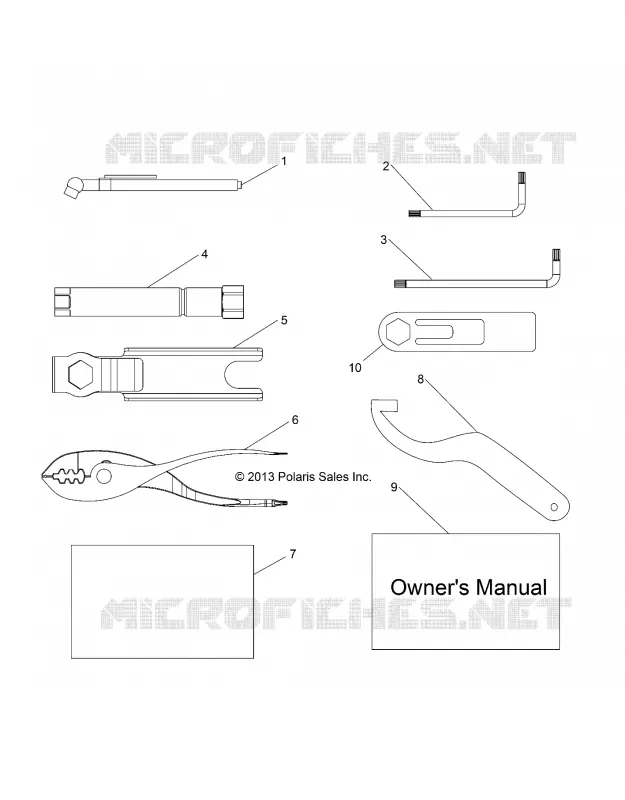 REFERENCES, KIT DE HERRAMIENTA AND EL MANUAL DEL PROPIETARIO