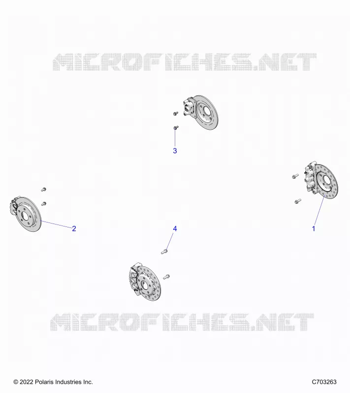 BARKE PINZA MOUNTING AND ROTORS