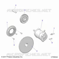 MOTOR DE ARRANQUE AND DRIVE