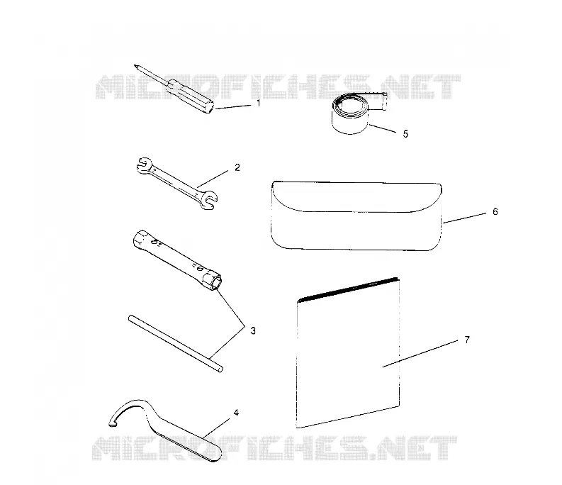 KIT DE HERRAMIENTA XLT SP 0966676 and  EUROPEAN XLT SP E966676 (4931703170C005)