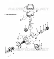 MOTOR, CIGUEÑAL AND PISTÓN
