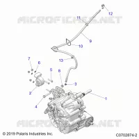 TREN, MAIN GEARCASE MOUNTING -Z24G4C92AN/BN (C0702874-2)