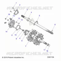TREN, JACKSHAFT AND DRIVESHAFT
