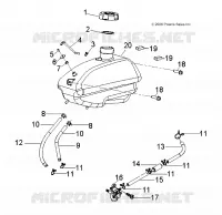 MOTOR, CIGUEÑAL AND BALANCE SHAFT