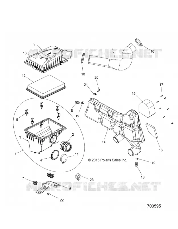 MOTOR, TOMA DE AIRE SYSTEM