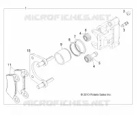 FRENO TRASERO CALIPER