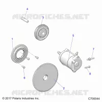 MOTOR DE ARRANQUE AND DRIVE