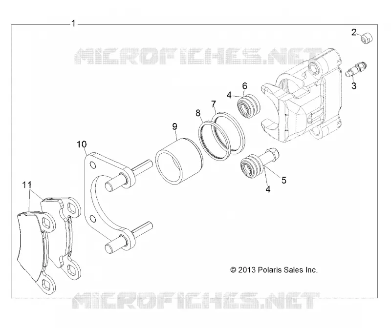 FRENO TRASERO CALIPER