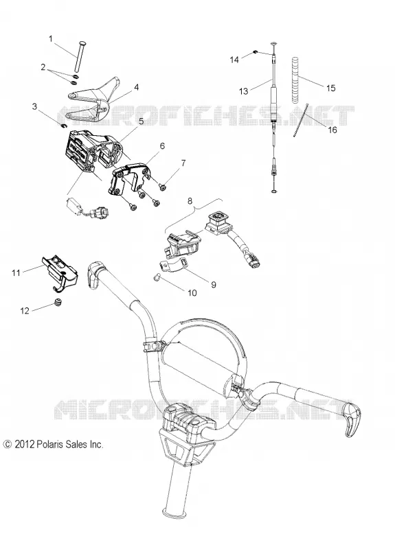 MOTOR, ACELERADOR CONTROL ASM.