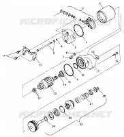 MOTOR DE ARRANQUE XPLORER 300 W969130 (4935903590D002)