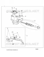 BRAKES, FRONT BRAKE LEVER AND CILINDRO MAESTRO