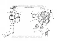 MOTOR, TANQUE DE ACEITE and CAJA DE AIRE ASM.